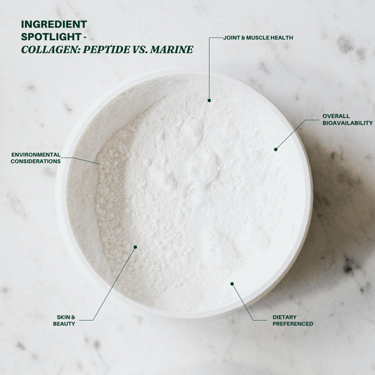 Explore the benefits of collagen peptides and marine collagen to discover which supplement best supports your health goals in skin rejuvenation, joint health, and overall vitality.